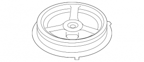 Speaker rear left Ford Mustang mk6 15- Shaker Pro 25W