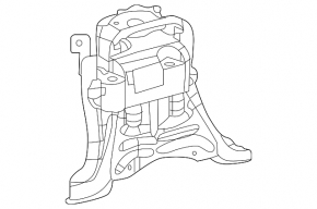 Right engine mount for Lexus UX250h UX300h 19-26