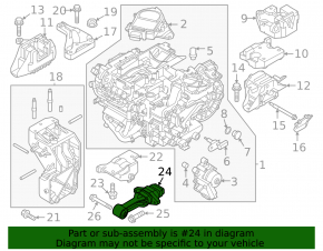 Kia Niro 23-26 EV front electric motor rear mount
