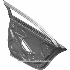 Bare rear right door Cadillac CTS 14-