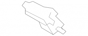 Actuator motor for the heater fan and ventilation system of the 2015 Nissan Rogue