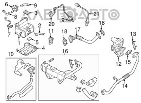 Map Sensor Kia Forte 19-22 2.0