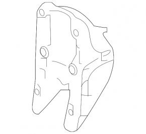 Front right suspension bearing bracket Infiniti QX30 17-