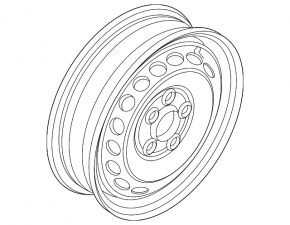 Wheel rim R20 VW Atlas 21-23