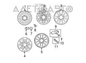 Wheel Pressure Sensor Lexus GX470 03-09