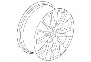 Wheel disk R19 Acura MDX 14-16