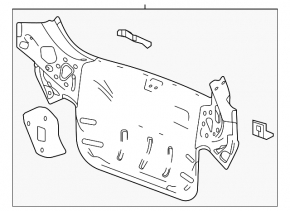 Rear panel Chevrolet Bolt EUV 22-23