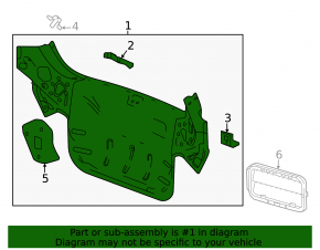 Rear panel Chevrolet Bolt EUV 22-23