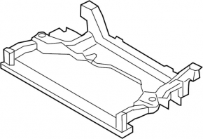 Infiniti G25 G35 G37 4D 2006-2015 AWD Front Subframe (Iron)