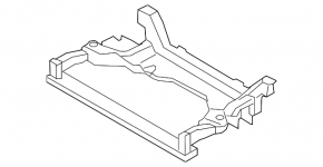 Infiniti G25 G35 G37 4D 2006-2015 AWD Front Subframe (Iron)