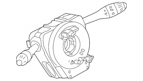 Steering column switches, guitar assembly Mini Cooper Countryman R60 10-16 under rain sensor