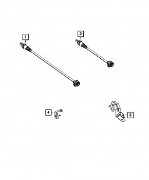 Lambda probe first Jeep Compass 17- 2.4 OEM