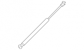 Left trunk lid shock absorber for Honda Civic XI FE/FL 22-24 4d