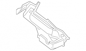 Left arch trim for Nissan Altima 13-18