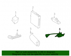 Toyota Camry v70 18-22 keyless trunk lid release button, latch broken