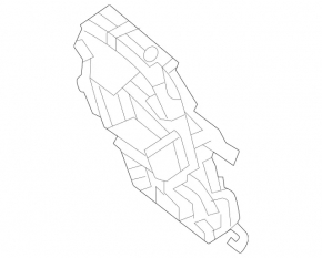Contact plate Mercedes W213 E 23-23 for heated steering wheel