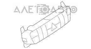 Upper control button block Mercedes W164 ML