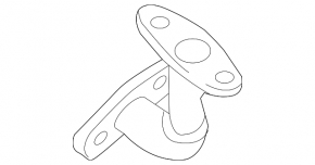 Ford Escape mk3 13-16 2.0T Turbo Oil Return Line