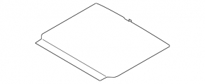 Trunk floor Ford Mustang mk6 15-23 convertible