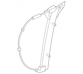 Front right window lift with motor for Mazda6 03-08