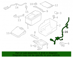 Ford Escape MK3 2017-2019 2.0T Starter Wiring