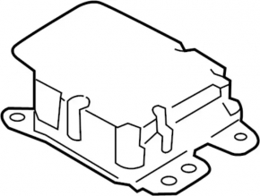 SRS airbag module computer airbags Infiniti Q50 17-20