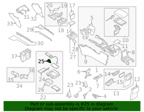 MI-DRIVE button Mazda CX-5 17-24