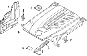 Mazda CX-90 24-26 PHEV Engine Cover