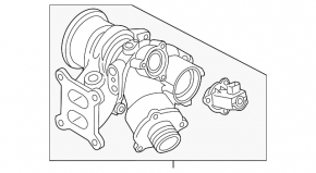Turbine VW Atlas 18-2.0T