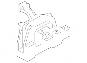 Engine mount right VW Atlas 18- 3.6