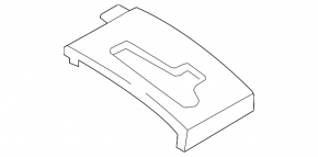 Shifter pad Audi A6 C7 12-18