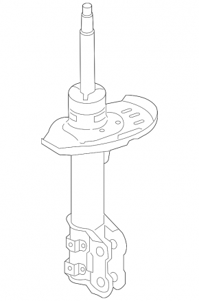 Front left shock absorber Hyundai Azera 12-17