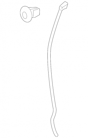 Lexus GX460 10-23 Front Rear Right Door Seal