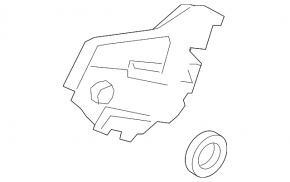 Rear left door lock Toyota Prius 50 Prime 17-22