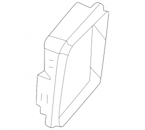 Right ventilation shield Nissan Sentra 20-23