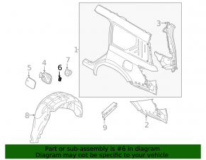 Nissan Murano 25-26 fuel filler flap lock