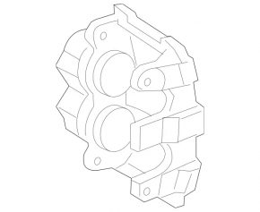 Front left support Mercedes GLC 16-22
