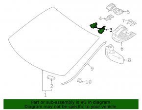 Mercedes A-class V177 19-22 lane keeping camera heater