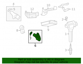 Camshaft Position Sensor Mitsubishi Eclipse Cross 18-26 1.5