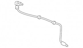 ABS sensor rear left Jaguar F-Pace X761 17-20