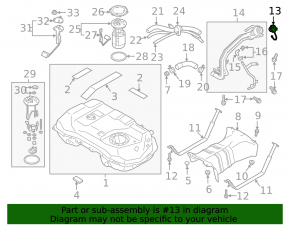 Mitsubishi Eclipse Cross 18-24 Fuel Filler Cap