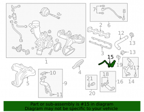 Buick Encore 13-21 LUV Turbo Cooling Pipe