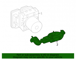 ABS bracket Kia K5 21-26