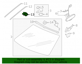 VW Atlas 24-25 lane keeping camera on the windshield