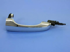 Door handle outer rear left Dodge Journey 11- chrome