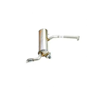 Muffler rear part with barrel Jeep Cherokee KL 14-18 2.4 1 pipe