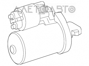 Starter Mercedes W164 ML W251 R M272
