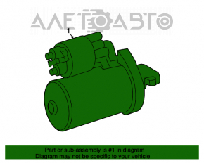 Starter Mercedes W164 ML W251 R M272