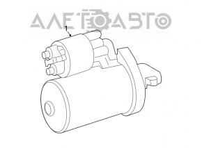 Starter Mercedes W164 ML W251 R M272