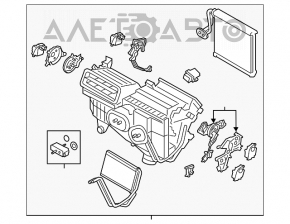 Lincoln MKZ 13-20 heater assembly